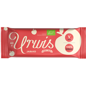 BATON BAKALIOWY Z JABŁKIEM URWIS BEZGLUTENOWY BIO 40 g - ZMIANY ZMIANY