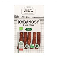 KABANOSY Z KURCZAKA BIO 150 g - FARMY  ROZTOCZA (NA ZAMÓWIENIE)