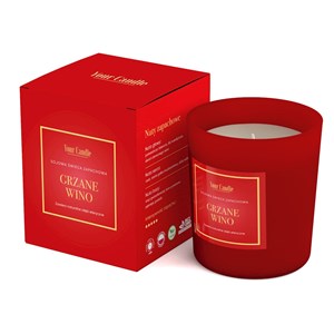 ŚWIECA SOJOWA ZAPACHOWA PREMIUM GRZANE WINO 210 ml - YOUR CANDLE (PRODUKT SEZONOWY)