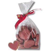 CIASTECZKA RÓŻANE SERDUSZKA 150 g - NEW MOUNTAIN
