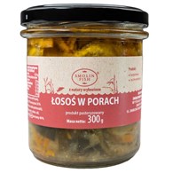 ŁOSOŚ W PORACH BEZGLUTENOWY 300 g - SMOLIN FISH (NA ZAMÓWIENIE)