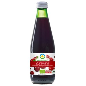 SOK Z ŻURAWINY NFC BEZGLUTENOWY BIO 300 ml - BIOFOOD