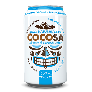 WODA KOKOSOWA NATURALNA NIEGAZOWANA 330 ml - DIET-FOOD (COCOSA)