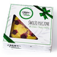 SERNIK Z WIŚNIAMI WEGAŃSKI BEZGLUTENOWY 540 g - ZDROWA MICHA (NA ZAMÓWIENIE - PRODUKT SEZONOWY)