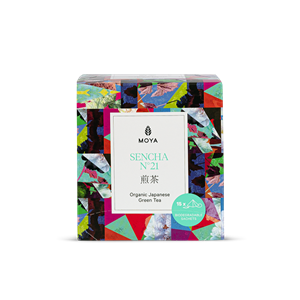 HERBATA ZIELONA SENCHA JAPOŃSKA BIO (15 x 1,5 g) 22,5 g - MOYA MATCHA