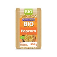 POPCORN (ZIARNO KUKURYDZY) BIO 500 g - NATURAVENA