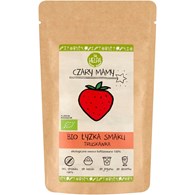 ŁYŻKA SMAKU TRUSKAWKA (LIOFILIZOWANA SPROSZKOWANA TRUSKAWKA) BIO 40 g - HELPA