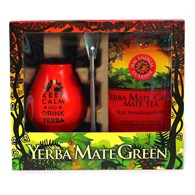ZESTAW EXCLUSIVE (YERBA MATE MAS ENERGIA GUARANA 400 g, MATERO, BOMBILLA) - MATE GREEN