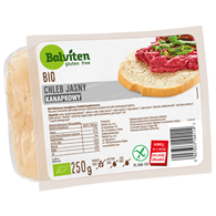 CHLEB JASNY KANAPKOWY BEZGLUTENOWY BIO 250 g - BALVITEN