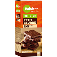 HERBATNIKI PETIT BEURRE W POLEWIE KAKAOWEJ BEZGLUTENOWE 130 g - BALVITEN