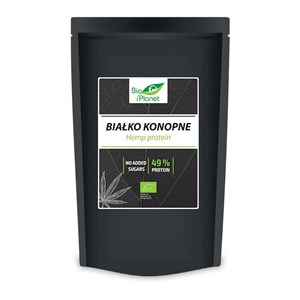 BIAŁKO KONOPNE BIO 500 g - BIO PLANET