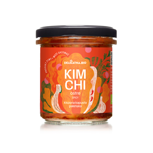 KIMCHI OSTRE BIO 300 g - DELIKATNA