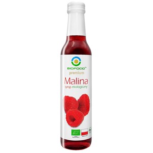 SYROP MALINOWY BIO 250 ml - BIOFOOD