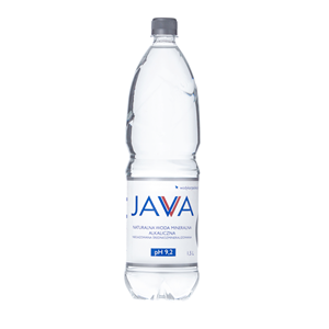 NATURALNA WODA MINERALNA ALKALICZNA NIEGAZOWANA 1,5 L - JAVA