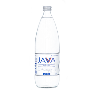 NATURALNA WODA MINERALNA ALKALICZNA NIEGAZOWANA 860 ml (SZKŁO) - JAVA