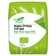 MĄKA ŻYTNIA TYP 960 BIO 1 kg - BIO PLANET