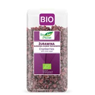 ŻURAWINA SŁODZONA CUKREM TRZCINOWYM BIO 400 g - BIO PLANET