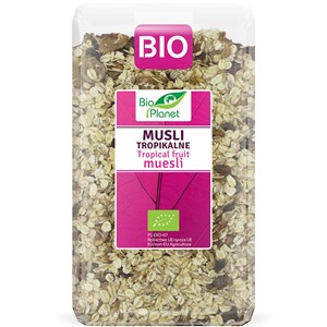MUSLI TROPIKALNE BIO 600 g - BIO PLANET