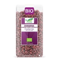ŻURAWINA SŁODZONA CUKREM TRZCINOWYM BIO 1 kg - BIO PLANET
