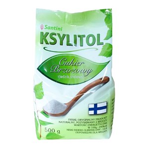 KSYLITOL 500 g (TOREBKA) - SANTINI (FINLANDIA)