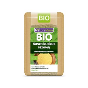 KASZA KUSKUS RAZOWY BIO 400 g - NATURAVENA