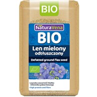 LEN MIELONY ODTŁUSZCZONY BIO 200 g - NATURAVENA
