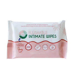 CHUSTECZKI NAWILŻANE DO HIGIENY INTYMNEJ ECO 20 szt. - FEMI.EKO