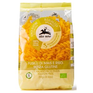 MAKARON (KUKURYDZIANO - RYŻOWY) ŚWIDERKI BEZGLUTENOWY BIO 250 g - ALCE NERO