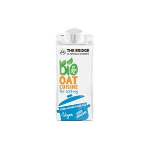 KREM OWSIANY DO GOTOWANIA BEZ DODATKU CUKRÓW BIO 200 ml - THE BRIDGE