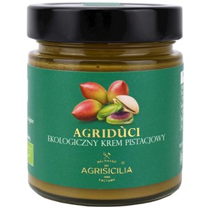 KREM PISTACJOWY 40 % BIO 200 g - AGRISICILIA