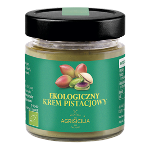 KREM PISTACJOWY 45 % BIO 200 g - AGRISICILIA
