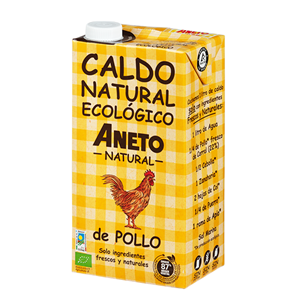 BULION Z KURCZAKA W PŁYNIE BEZGLUTENOWY BIO 1 L - ANETO NATURAL
