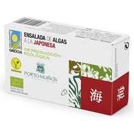 SAŁATKA Z ALG MORSKICH W STYLU JAPOŃSKIM BIO 120 g (90 g) - PORTO MUINOS