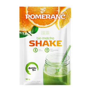SHAKE Z MATCHĄ I POMARAŃCZĄ BEZGLUTENOWY BIO 30 g - AMYLON