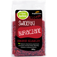 MAKARON (KUKURYDZIANY Z BURAKIEM) ŚWIDERKI BEZGLUTENOWY 300 g - APOTHEKE