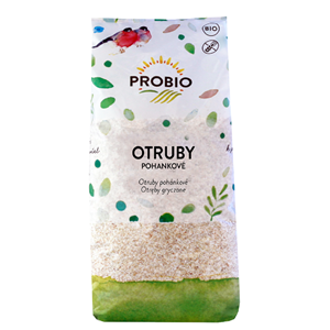 OTRĘBY GRYCZANE BEZGLUTENOWE BIO 500 g - PROBIO