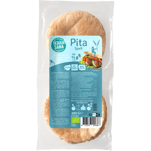 CHLEB PITA ORKISZOWY BIO 480 g - TERRASANA