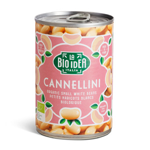 FASOLA BIAŁA DROBNA W ZALEWIE BIO 400 g (240 g) - LA BIO IDEA