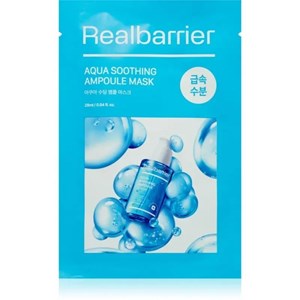 MASECZKA KOREAŃSKA W PŁACHCIE AQUA SOOTHING AMPOULE 28 ml - REAL BARRIER