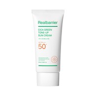 KREM PRZECIWSŁONECZNY KOREAŃSKI TONIZUJĄCY DO TWARZY CICA GREEN TONE-UP SPF 50 50 ml - REAL BARRIER