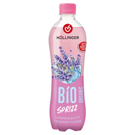 NAPÓJ GAZOWANY LAWENDOWY 30 % MNIEJ CUKRU BIO 500 ml - HOLLINGER