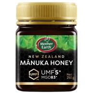 MIÓD MANUKA MGO 83+ UMF 5+ 250 g - MOTHER EARTH